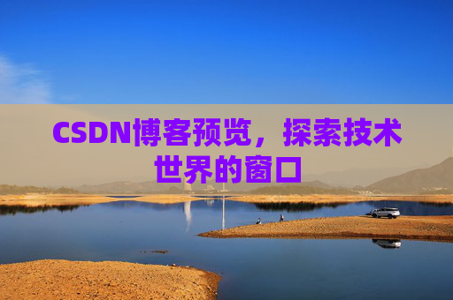 CSDN博客预览,探索技术世界的窗口